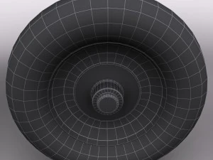 concrete mixer machine 3D Model