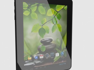 android tablet 3Dモデル