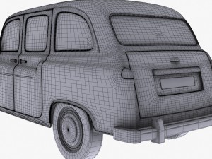 london taxi 3D मॉडल
