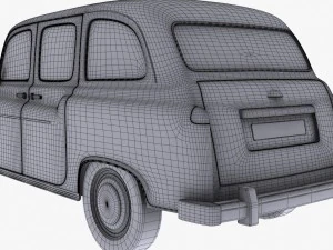 london taxi 3D Model