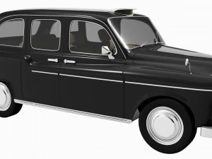 london taxi 3D Model