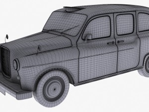 london taxi 3D मॉडल