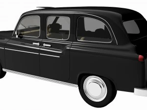 london taxi 3D Model