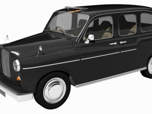 london taxi 3D Model