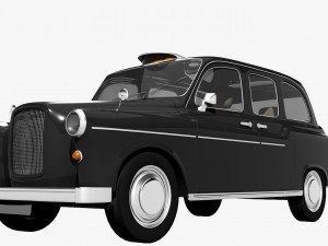london taxi 3D मॉडल