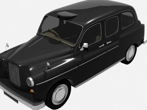 london taxi 3D Model