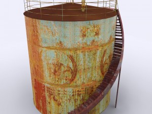 oil tanker 3D मॉडल