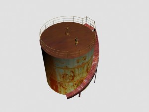 oil tanker 3D Модель