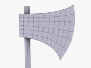 axe 02 Modello 3D