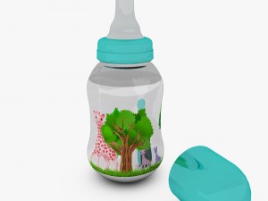 baby bottle 3D मॉडल