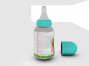 baby bottle 3D 模型