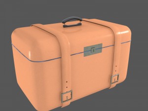 leather bag 3D Модель