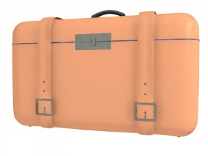 leather bag 3D Модель