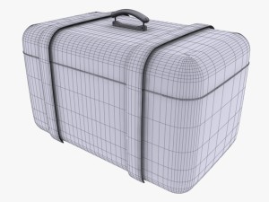 leather bag 3D Модель