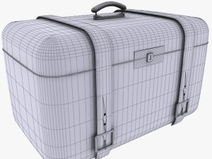 leather bag 3D Модель