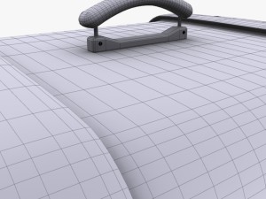leather bag 3D Модель