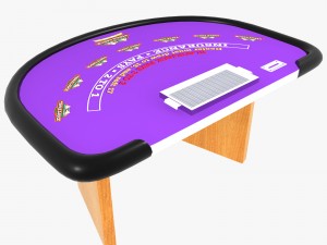 blackjack table 3D मॉडल