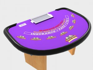 blackjack table 3D Model