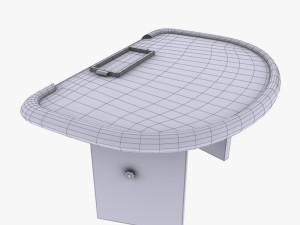 blackjack table 3D Model