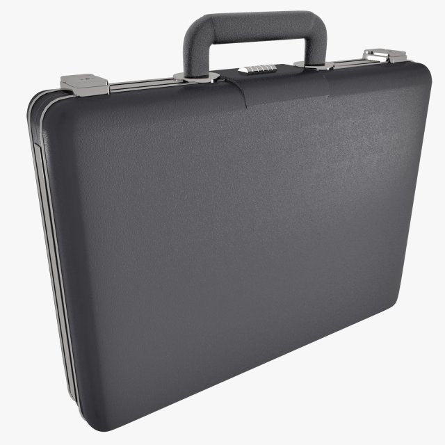 briefcase Model 3D .c4d .max .obj .3ds .fbx .stl .blend 