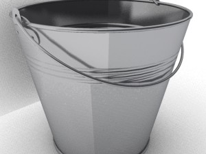 bucket Modelo 3D