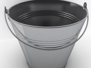bucket Modelo 3D