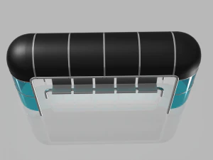 bus stop shelter 3D Model