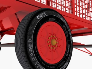 cage trailer 01 3D Modell