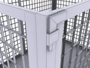cage trailer 01 3D Model