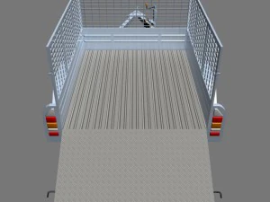 cage trailer 02 3D Model
