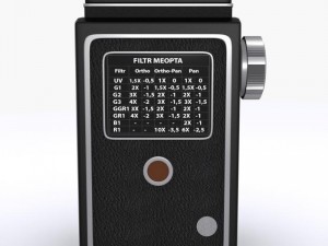 vintage flexaret camera Modèle 3D