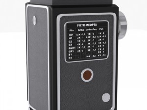 vintage flexaret camera Modèle 3D