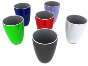 coffee mug 02 3D Модель