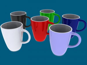 coffee mug 02 3D Модель