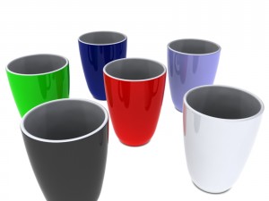 coffee mug 02 3D Модель