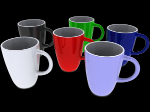 coffee mug 02 3D Модель
