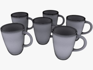 coffee mug 02 3D Модель