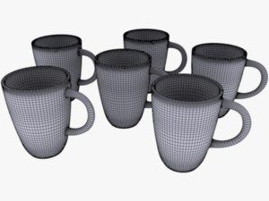 coffee mug 02 3D Модель