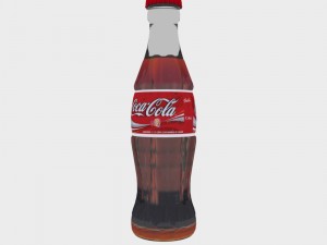coca cola bottle 3D-Modell