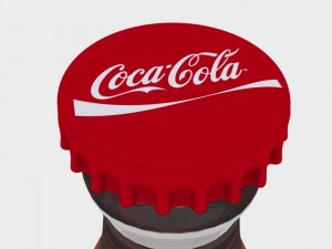 coca cola bottle 3D-Modell