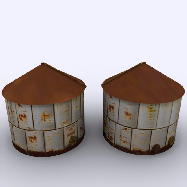 oil tanker 3D Model .c4d .max .obj .3ds .fbx .stl .blend 