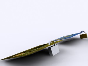 credit card Model 3D
