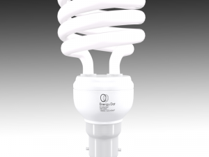 energy saving bulb 01 3D Model