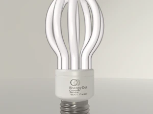 energy saving bulb 02 3D Model