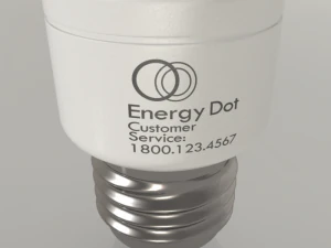 energy saving bulb 02 3D Model