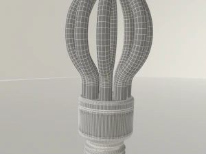 energy saving bulb 02 3D Model
