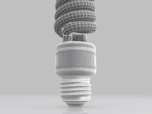energy saving bulb 03 3D Model