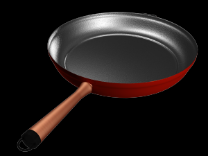 frying pan 3D Model
