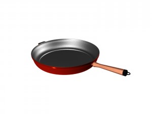 frying pan 3D Model