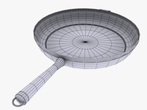 frying pan 3D Model